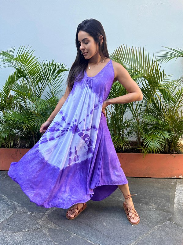 Vestido Isla Violeta