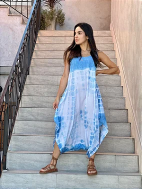 Macacão Saruel Suri Azul Céu