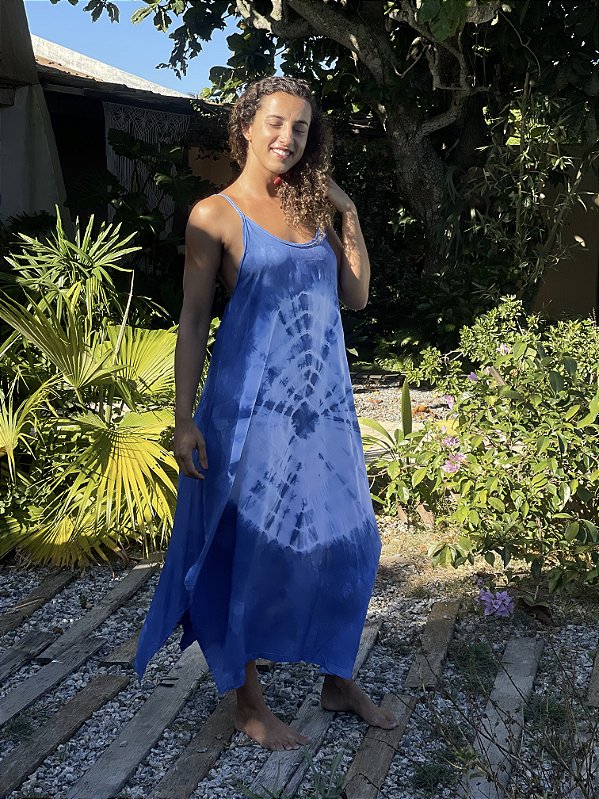 Vestido Viscose Folk