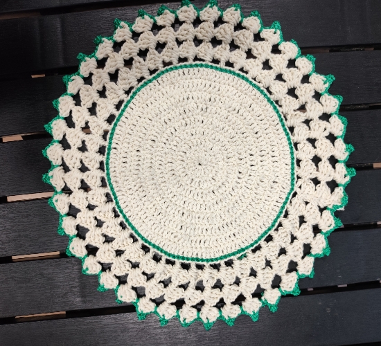 Sousplat Rendado- kit 2 un.