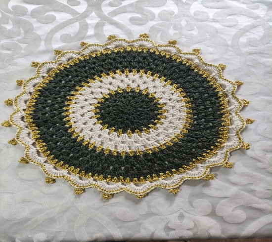 Sousplat realeza natalino