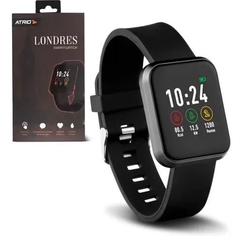 Relógio Smartwatch Londres Es265 Android Ios Bluetooth