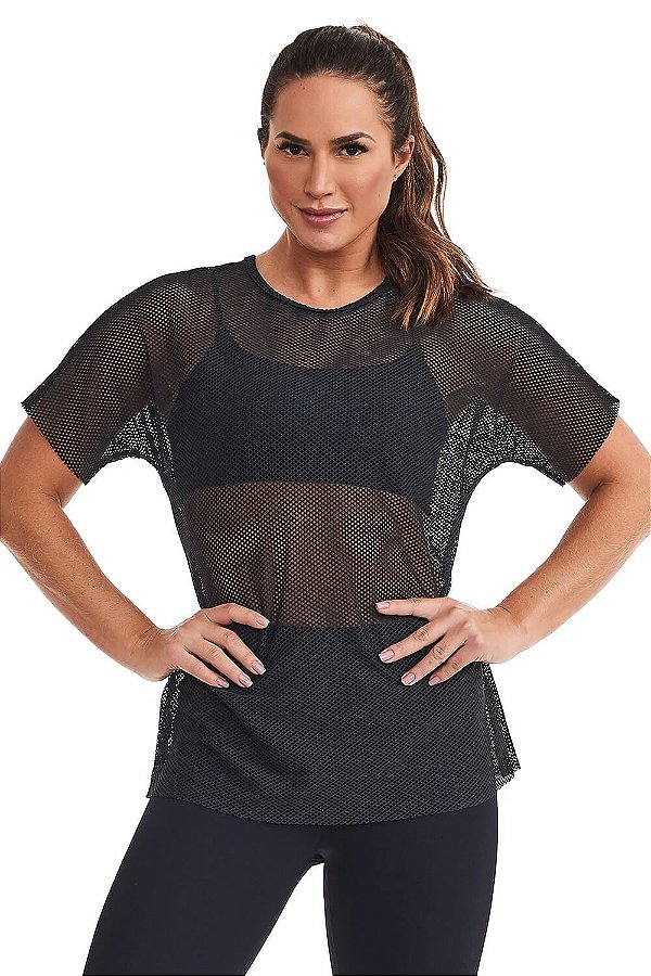 T-SHIRT SPOT CLASSIC - Preto