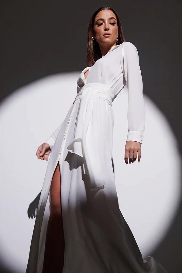 SAIDA CHEMISE LUANA - Off White