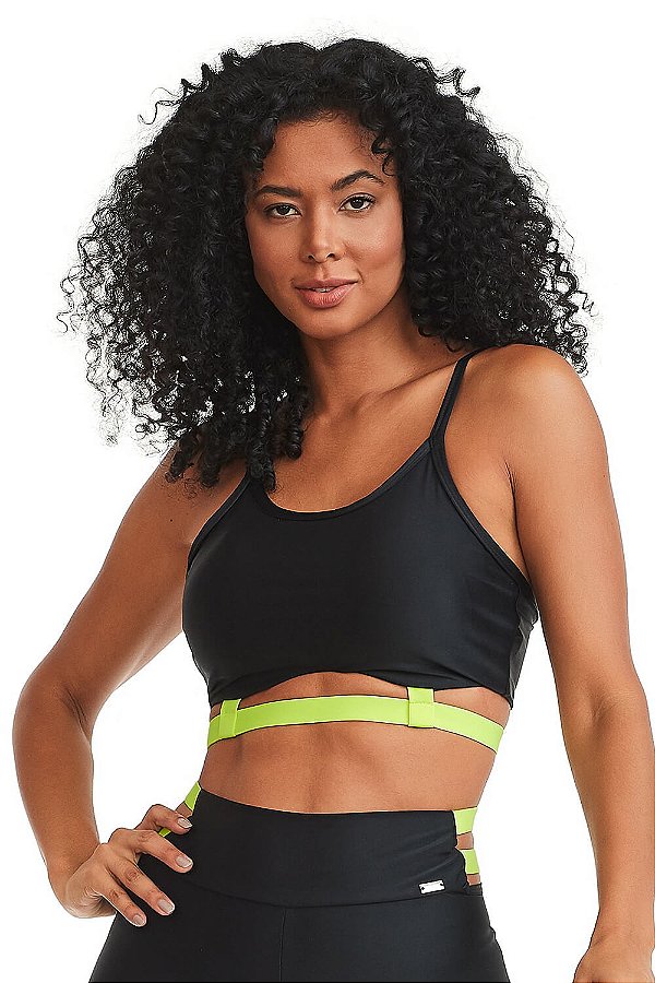 TOP ATLETIKA FASHION / Preto