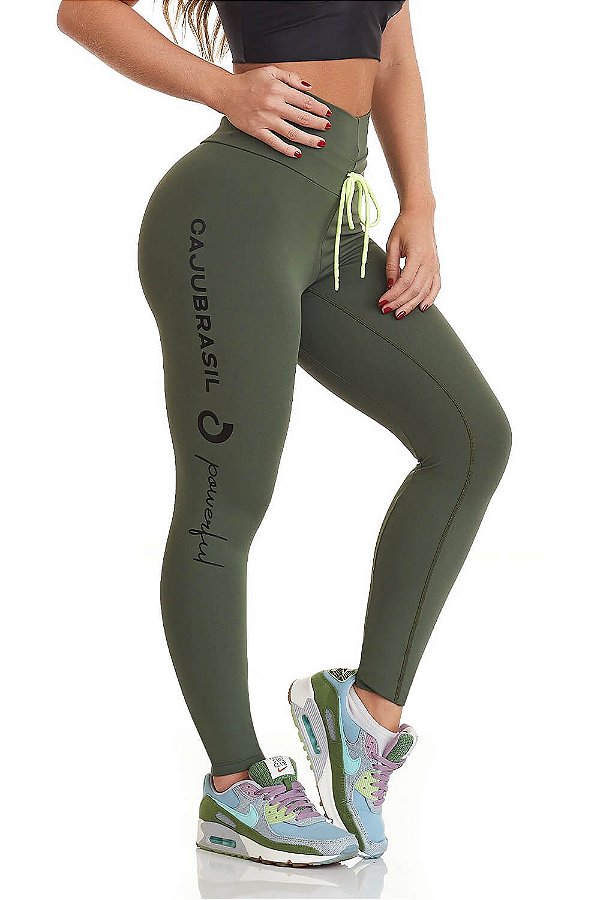LEGGING NAKAY LOVED /  VERDE CROCO