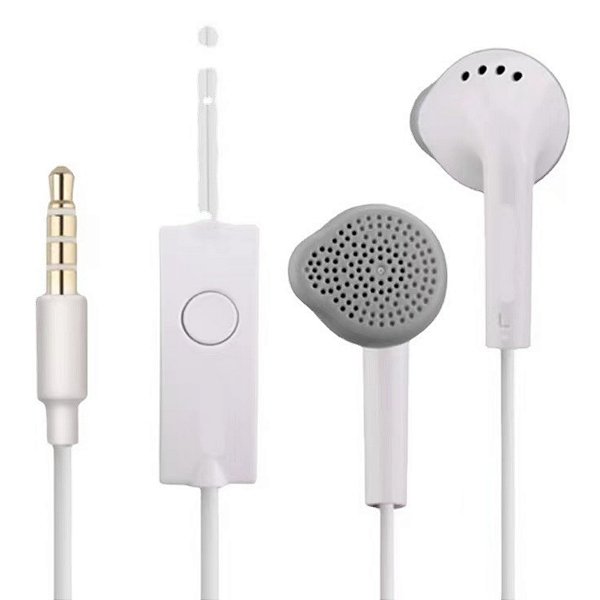 Fone de ouvido com fio com microfone universal
