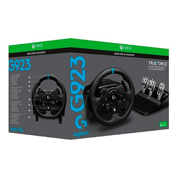 VOLANTE LOGITECH G923 XBOX ONE,Séries X|S e PC