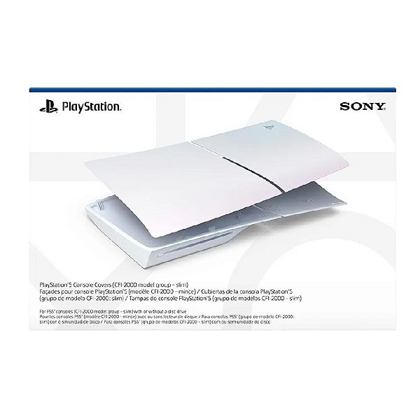 PlayStation 5 tampa Chroma Pérola