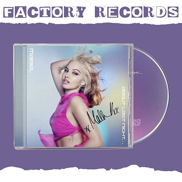 Mabel - About Last Night... (Autografado) - CD