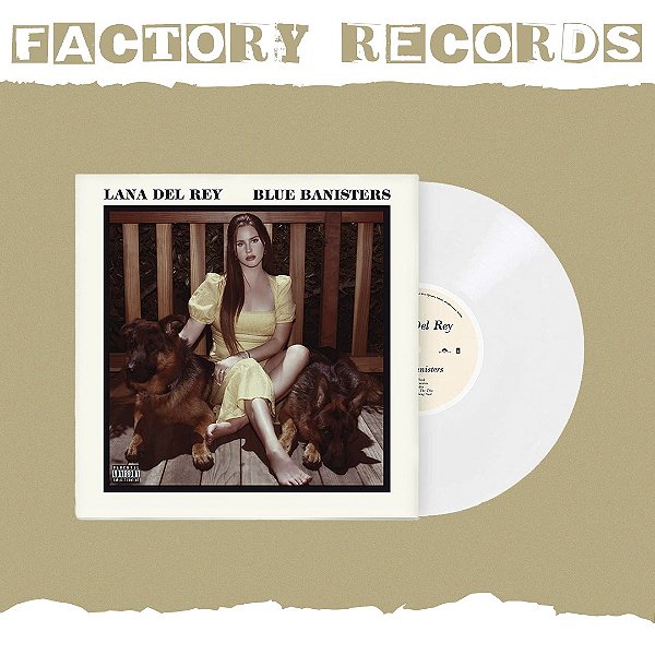 Lana Del Rey - Blue Banisters (White Transparent)  - LP