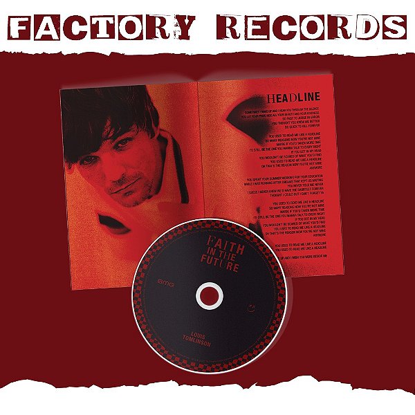 Louis Tomlinson - Faith In The Future - CD Zine (Deluxe)