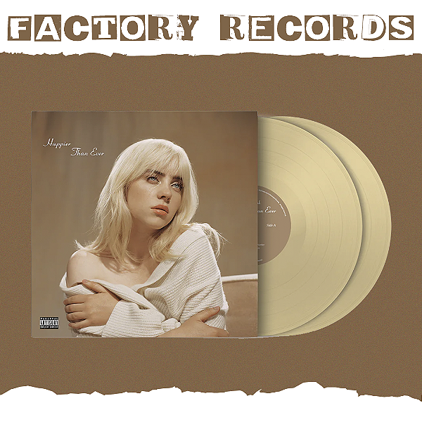 Billie Eilish - Happier Than Ever (Limited Edition - Golden Yellow) - LP