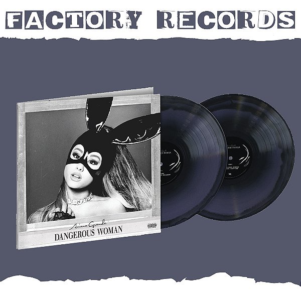 Ariana Grande - Dangerous Woman (Purple + Black Swirl - Limited Edition) - LP