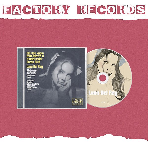 Lana Del Rey - Did you know that there's a tunnel under Ocean Blvd - CD