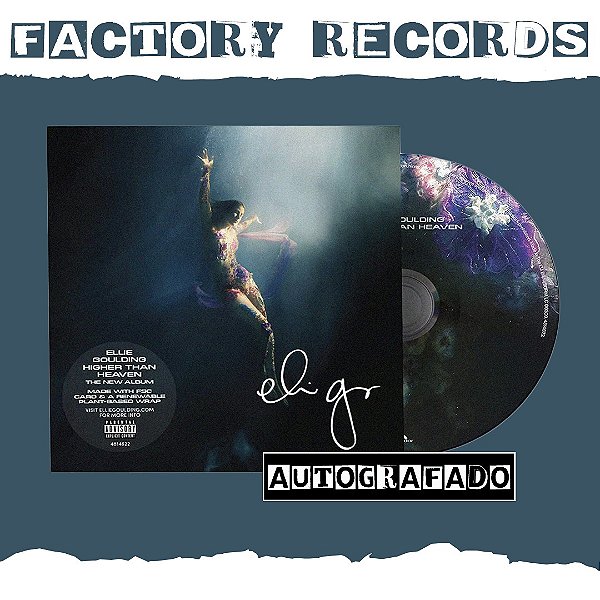 Ellie Goulding - Higher Than Heaven - CD (Autografado)
