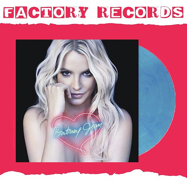 Britney Spears - Britney Jean (Transparent Blue Marbled) - LP