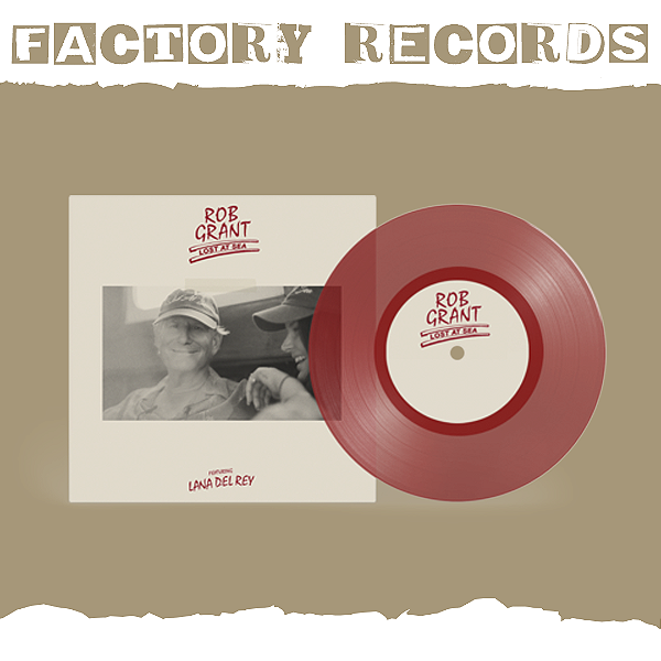 Rob Grant & Lana Del Rey - Hollywood Bowl / The Poetry Of Wind And Waves - LP 7"