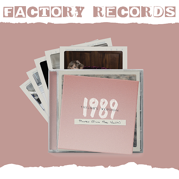 Taylor Swift - 1989 (Taylor's Version) (Rose Garden Pink) - CD + Polaroids