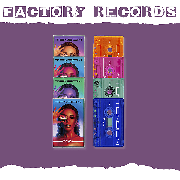 Kylie Minogue - Tension (LTD Edition Collect Cassette Bundle) - Fita Cassete