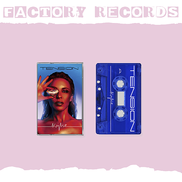 Kylie Minogue - Tension (Blue) - Fita Cassete