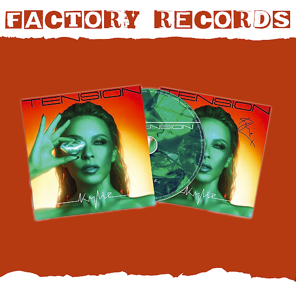 Kylie Minogue - Tension (Arte Autografada) - CD