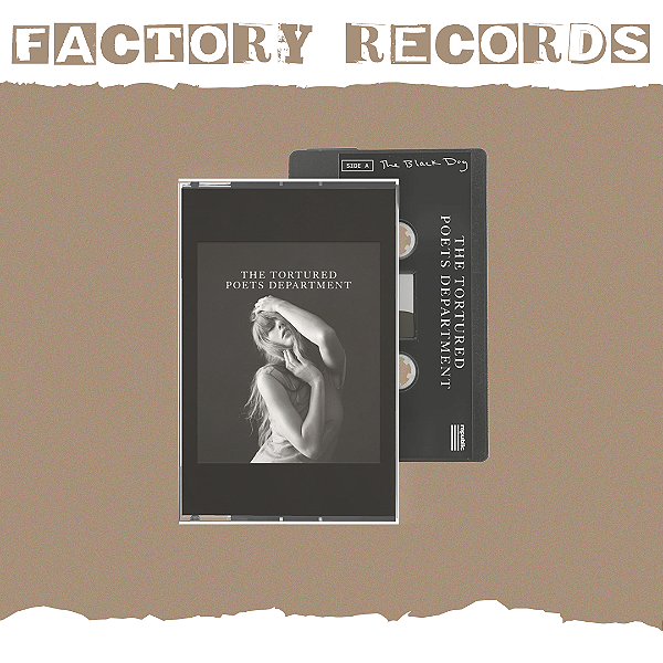 Taylor Swift - The Tortured Poets Department - Bonus Track "The Black Dog" - Fita Cassete
