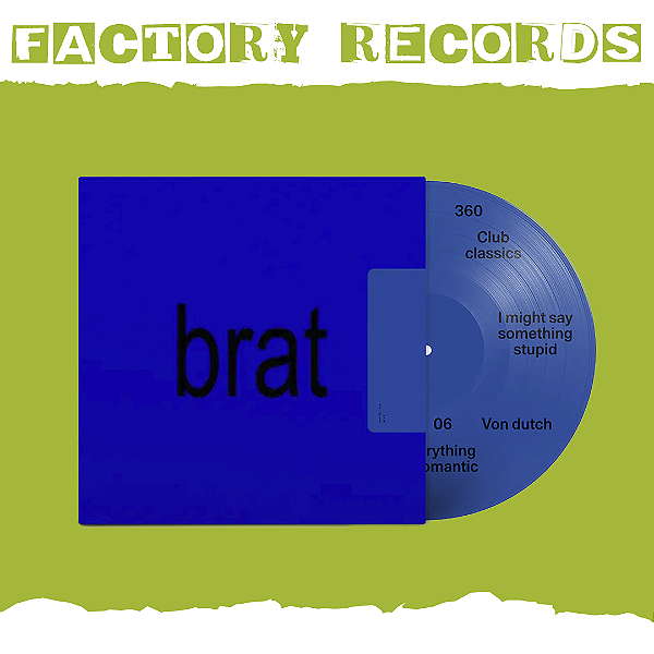 Charli XCX - Brat (Picture Disc - Blue) - LP