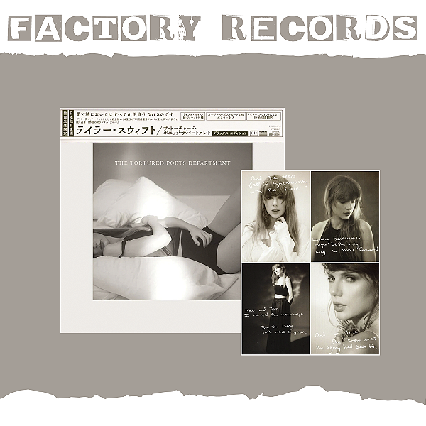 Taylor Swift - The Tortured Poets Department (Edição Japonesa) - CD