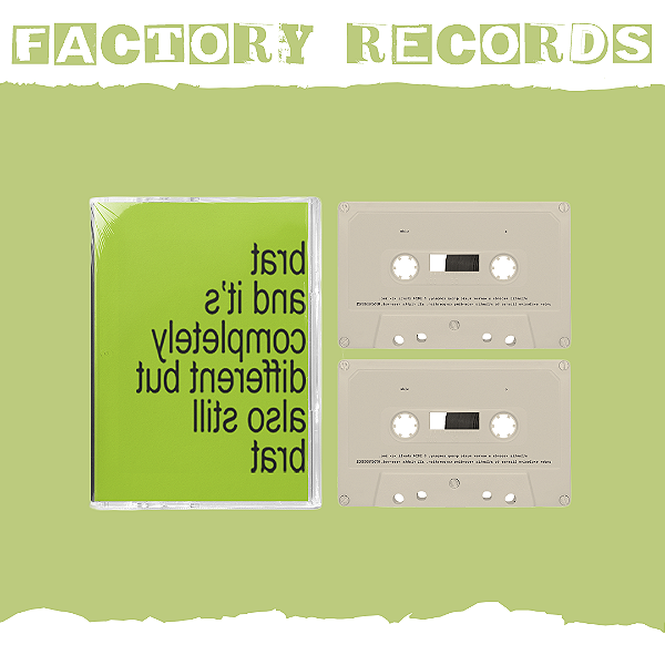 Charli XCX - Brat and it’s completely different but it’s also still brat - Fita Cassete