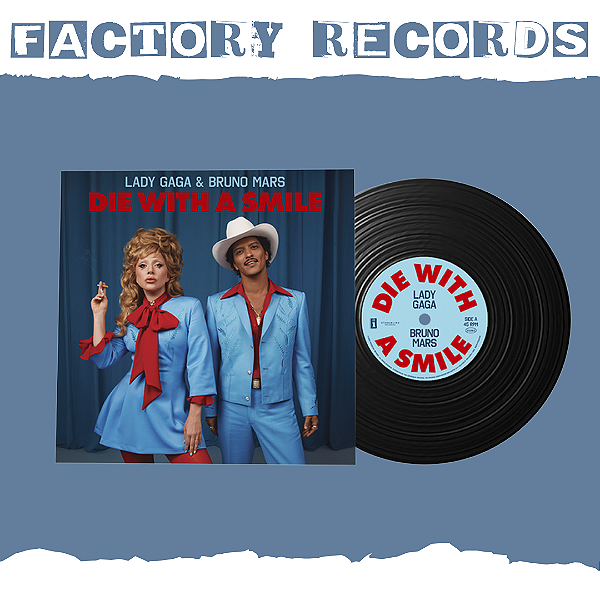 Lady Gaga & Bruno Mars - Die With Smile - LP 7''