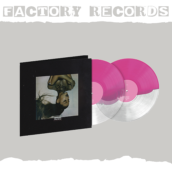 Ariana Grande - thank u, next 2lp (half clear/pink - Limited Edition) - LP
