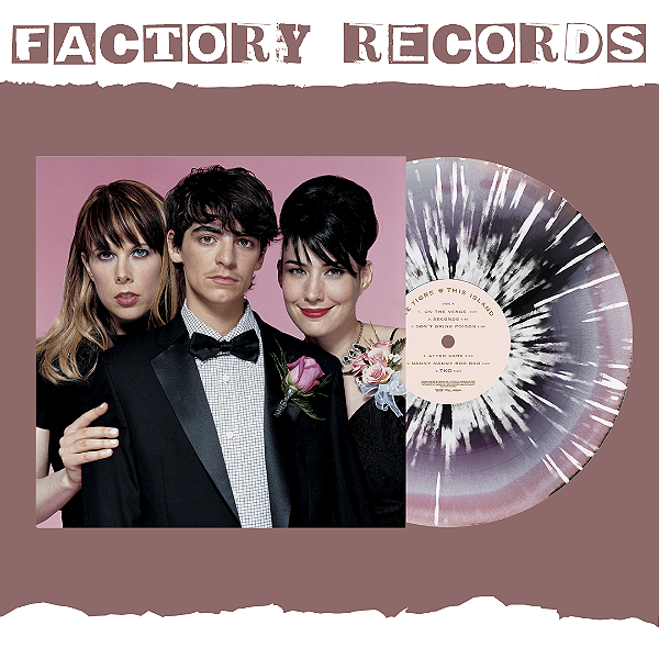 Le Tigre - This Island  (Black/Blush Smash w/ White Splatter) - LP