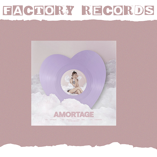 Jisoo - Amortage (Heartshaped Purple) - LP