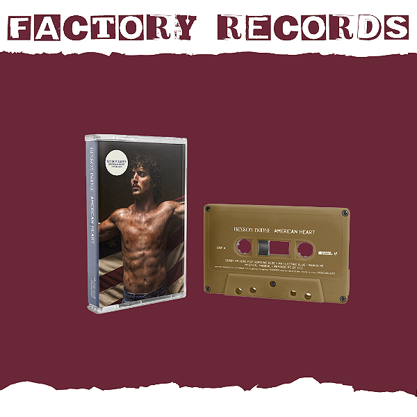 Benson Boone - American Heart (Gold) - Fita Cassete
