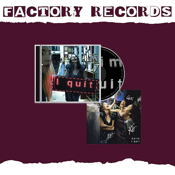 Haim - I quit (Arte Card Autografado) - CD