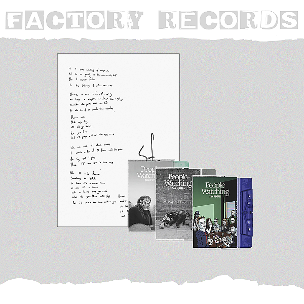 Sam Fender - People Watching (Arte Autografada) - Kit - Fita Cassete