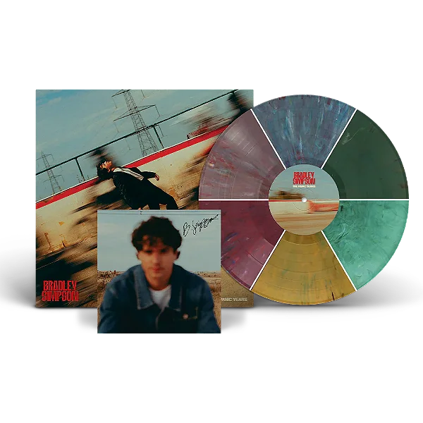 [ABERTO] Bradley Simpson - The Panic Years (Arte Card Autografado - Eco Coloured) - LP
