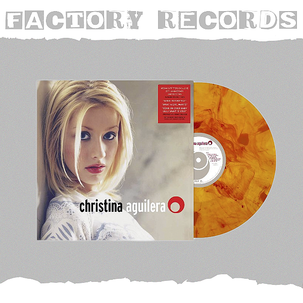 Christina Aguilera - Christina Aguilera (Urban Outfitters Exclusive - Orange & Red) - LP