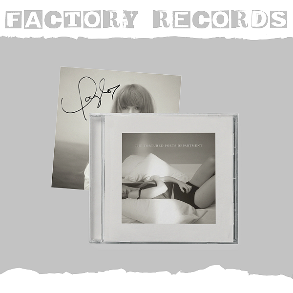 Taylor Swift - Taylor Swift - The Tortured Poets Department - The Manuscript (Arte Card Autografado) - CD