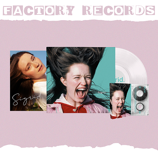 Sigrid - There's Always More That I Could Say (Arte Card Autografado - Crystal Clear) - LP + Fita Cassete