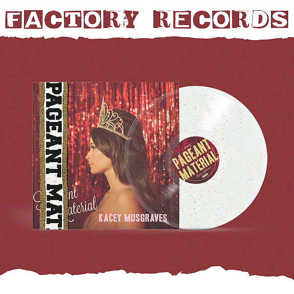 Kacey Musgraves - Pageant Material (10th Anniversary - Gold Glitter) - LP