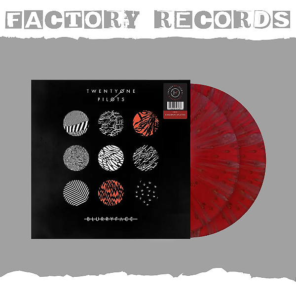 Twenty One Pilots - Blurryface (Burgundy Splatter) - LP