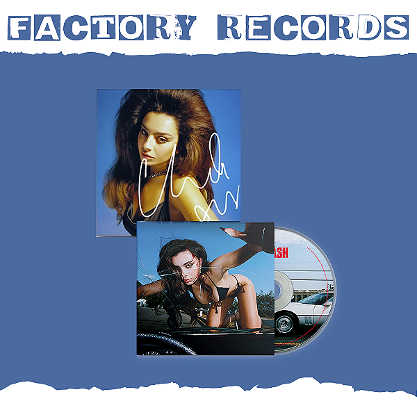 Charli XCX - Crash (Arte Card Autografado) - CD