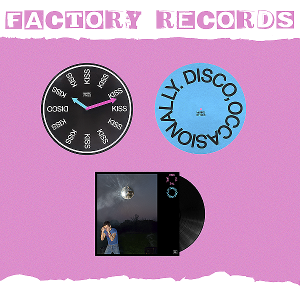 Harry Styles - Kiss All The Time. Disco, Occasionally. - LP + Relógio + Slilpmat
