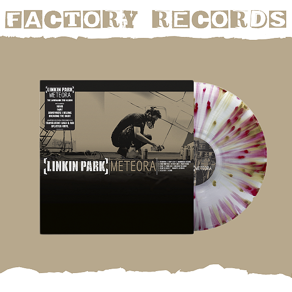 Linkin Park - Meteora (Limited Edition - Translucent Gold & Red Splatter) - LP