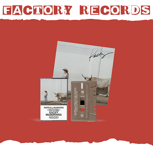 Kacey Musgraves - Middle of Nowhere (Store Exclusive - Arte Card Autografado) - Fita Cassete