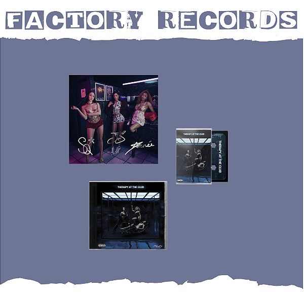 FLO - Therapy at the Club (Arte Card Autografado) - CD + Fita Cassete