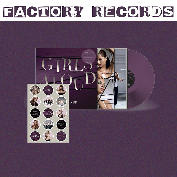 Girls Aloud - Tangled Up (Purple) - LP + Stickers