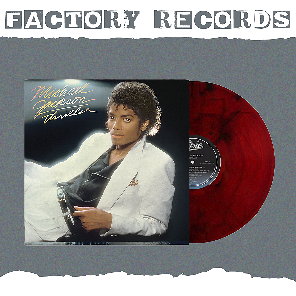 Michael Jackson - Thriller (Red & Black Marbled) - LP